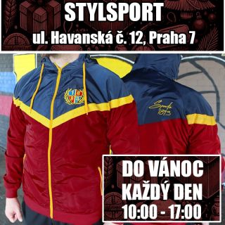 V neděli máme ve Stylsportu otevřeno od 10. do 17. hod. Skladem máme dárky pro všechny sparťany! Najdete nás na Letné....